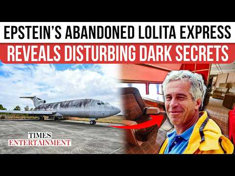 Epstein’s ‘Lolita Express’ Found Rotting With Disturbing Items Inside, Photos Reveal | WATCH