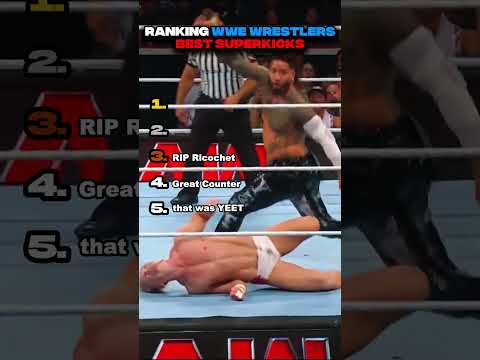 Ranking WWE Wrestlers BEST Superkicks