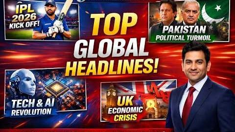 Breaking News Today | India Pakistan USA UK Top Headlines 2026
