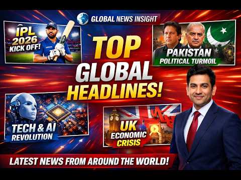 Breaking News Today | India Pakistan USA UK Top Headlines 2026