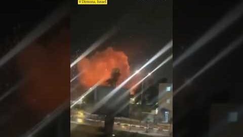 Iranian strikes hit Israel