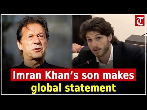 Kasim Khan, son of former PM Imran Khan, makes bold remarks at UNHRC in Geneva