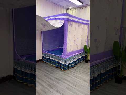Amazing Mosquito Net Bed 🛏️ #mosquitonet#viralfevermosquitonet#smartkitchengadgets