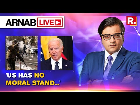 ‘Worst Perpertaors Of Atrocities’: Arnab Reminds U.S Of Committing Multiple Human Rights Violations