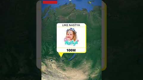 Most subscribed invidual Youtubers from each country PART 1 #shorts #youtuber #subscribe