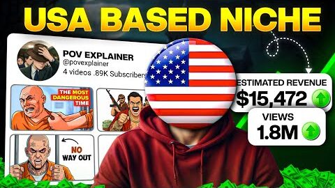 ​Brand New USA Channel Idea! 🇺🇸 (Deep-Dive Case Study) Secret Niche || Full Step-by-Step Guide