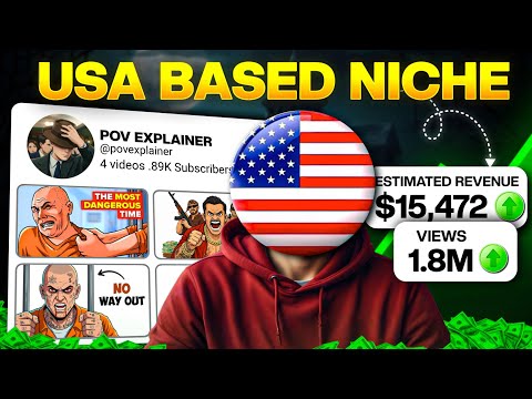 Brand New USA Channel Idea! 🇺🇸 (Deep-Dive Case Study) Secret Niche || Full Step-by-Step Guide