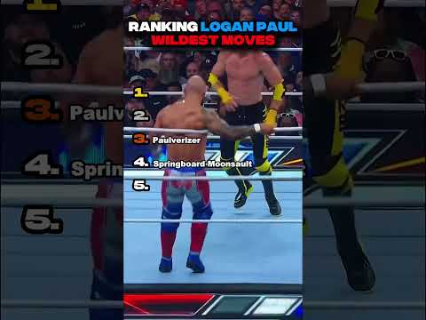 Ranking Logan Paul Wildest Moves Pt2