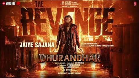 Jaiye Sajana (Audio): Dhurandhar The Revenge | Shashwat Sachdev | Jasmine Sandlas, Satinder Sartaaj