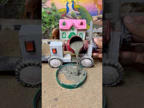DIY Mini Tractor ne Banaya Desi Hand Pump 💧🚜 Mini tractor Ka science Project #project #ytshorts