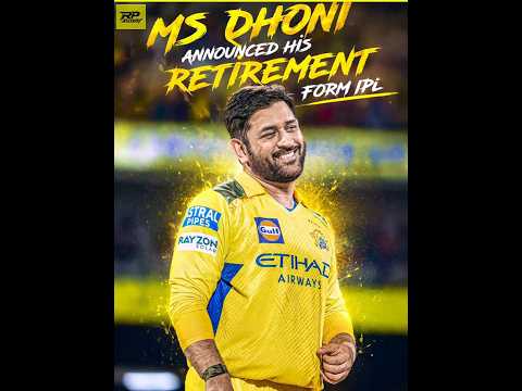 MS Dhoni IPL Retirement 😱 April Fool 🤪🤣
