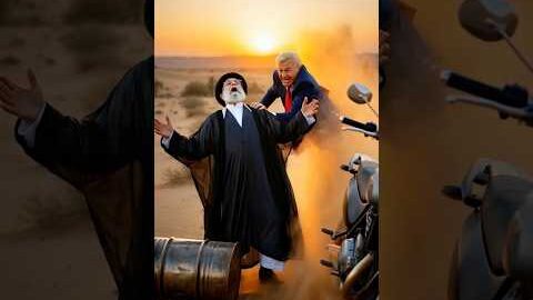 Iran Leader Trolls US President 😂 | AI Funny Video & Viral Moments #iran #trump #oil