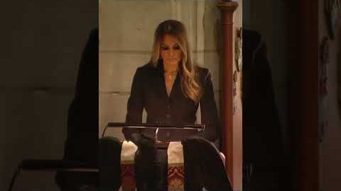Huge fart at Melania Trumps eulogy speech 😭 #viral