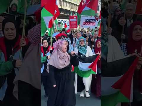 women’s support for free palastain#gaza #music #praiseandworship #freepalestine​ #trending​ #shorts​
