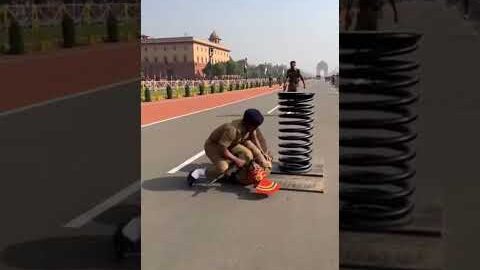 Our Desi “Spring Yodha” Drops a New stunt! Which Desi Can Hold Back From Commenting? #india #army