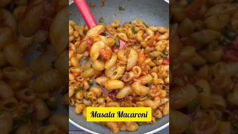 5 Minutes Macaroni Recipe 😋 😋@flavoursofmykitchen #youtubeshorts #shorts