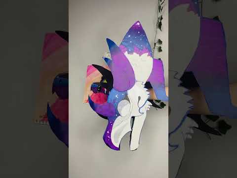 Should I animate this? #dragonpuppet #colors #paperpuppet #paperfragon #papercrafts #funny #sega