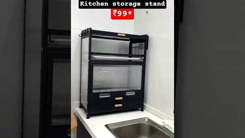 kitchen sink cleaning storage rack no dust no smell very clean your kitchen #kitchengadgets #kitchen