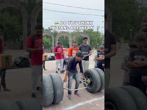 Never underestimate raw Desi strength! 🇮🇳💪 #deadlift #india