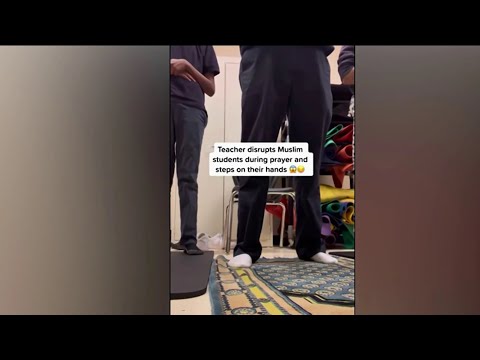 Teacher FIRED After Viral TikTok Shows Praying Muslim Students Interrupted in South Florida | NBC 6