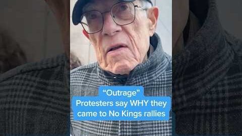 “Outrage”: Protesters say WHY they came to No Kings rallies