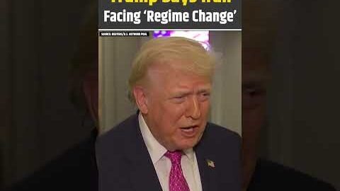 Iran Israel War: Trump Says Iran Facing ‘Regime Change’ | Middle East Crisis | Israel Iran War