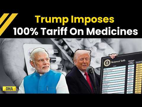 US News: Donald Trump Imposes 100% Tariff On Branded Pharma Imports, How It Will Impact India?