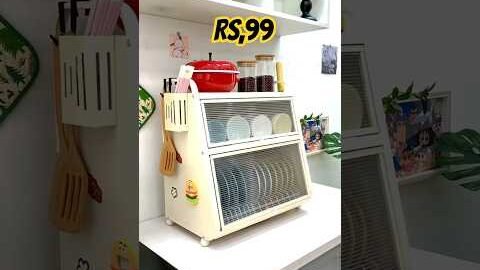 kitchen sink cleaning storage rack no dust no smell very clean your kitchen #kitchengadgets #kitchen