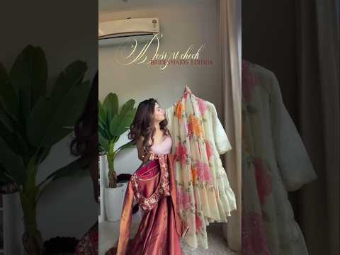 🔥 Desi Bridesmaid Fit Check 👀🔥 | You Won’t Believe Outfit
