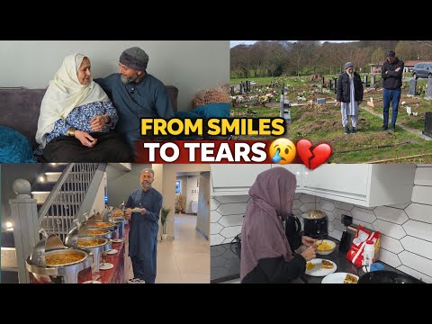 A Normal Day in UK 🇬🇧 Turned Emotional 😢 | Family Dinner & Grave Visit 💔