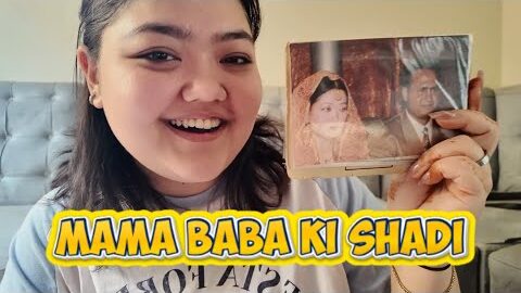 Mama Baba Ki Shadi Ki Pictures ♥️| Hmaray Bachpan Ki Memories | Desi Korean