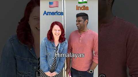 India vs America Accent Challenge
