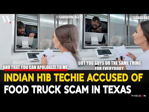 Indian H1B Techie Accused of Food Truck Scam in Texas Clash | Indians In the U.S. | H1B Visa