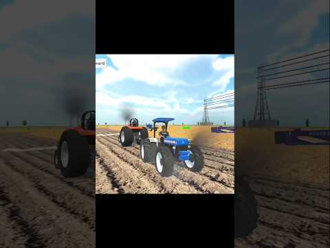 Videsi tractor se tochan ki 🤩 #gamingstory #trending in Indian desi life simulator 3D