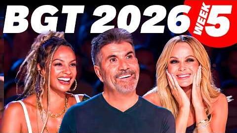 GOLDEN BUZZER X2?! So Much Talent, TWO Judges Couldn’t Help But Press The GOLD! | BGT 2026 Week 5