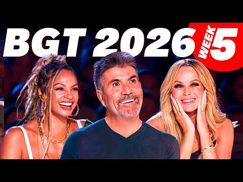 GOLDEN BUZZER X2?! So Much Talent, TWO Judges Couldn’t Help But Press The GOLD! | BGT 2026 Week 5