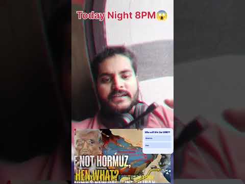 🔥Tonight 8PM BIG Decision!Donald Trump’s Iran War Move Shocks the World🌍#trendingshorts #newsupdate