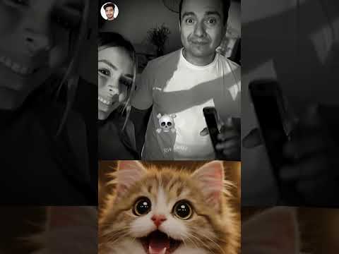 She Was Smiling But Watch Him 😳💔😅 #funny #memes #cat #trending