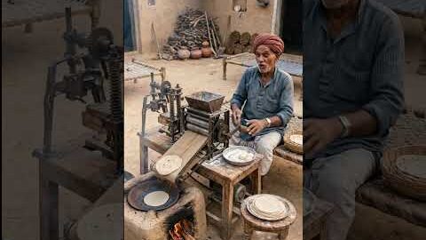 kisan ne roti banane ki ek desi machine banai Hai #viral #desi #youtube