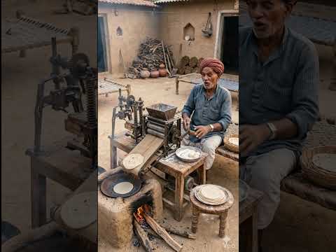 kisan ne roti banane ki ek desi machine banai Hai #viral #desi #youtube