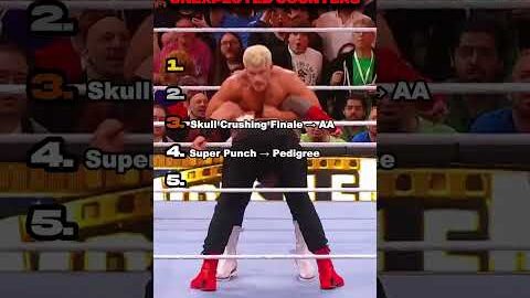 Ranking WWE Wrestlers Unexpected Counters Pt12