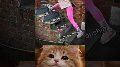 She Skipped Love Levels Like a Pro 😳😅 #funny #memes #cat #trending