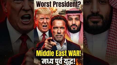 Arnold Schwarzenegger vs Donald Trump 😱 | Middle East Tension Explained | Hezbollah vs Israel #viral