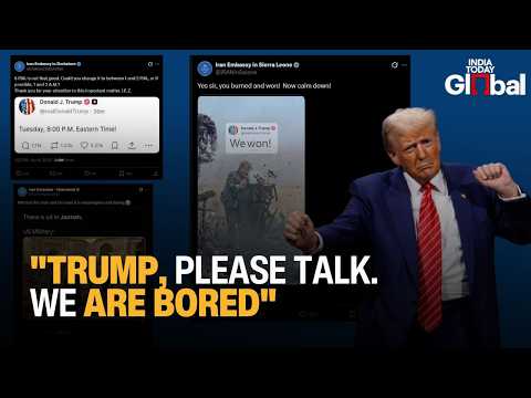 Iranian Embassies Mock Trump With Memes | War Messages and Online Satire