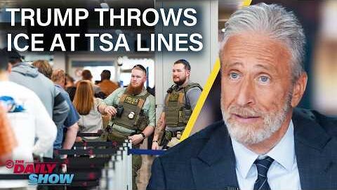 Trump Bulls**ts About Iran Negotiations & Throws ICE Into Airport Chaos Mix | The Daily Show