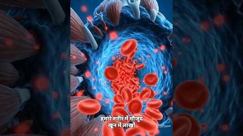 Why is blood red in Colour ? | #viralvideo #amazingfacts #education