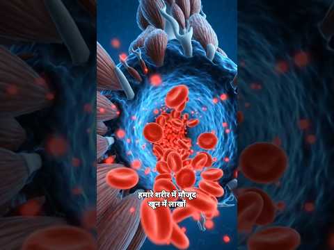 Why is blood red in Colour ? | #viralvideo #amazingfacts #education