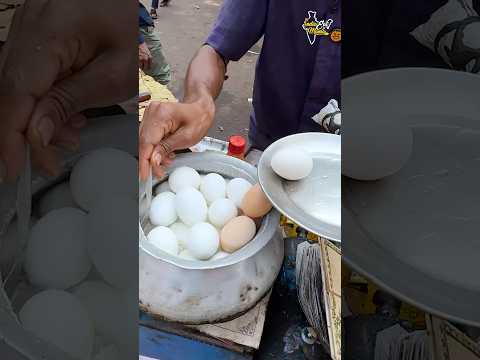 Sharabiyo Wala Desi Boiled Eggs Fry Chakna #kolkata #eggsfry #shorts