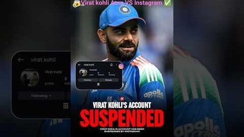 😱Virat Kohli Instagram Deactivated 😱 | Shocked Worldwide | Real Truth Revealed #viratkohli #shorts