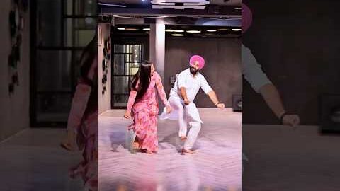 Jhaanjar (Honeymoon)- B praak | Latest punjabi songs | Wedding bhangra dance | Couple  choreography